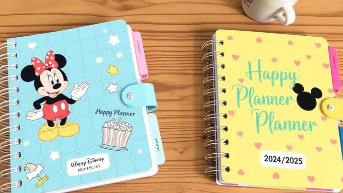 2024-2025 Disney Happy Planner for Kids -> 2024-2025 Planificateur Disney pour les enfants